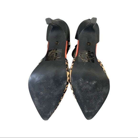 Limited Edition by Atmosphere Leopard Point Toe Heels SZ 10 - Picture 3 of 5